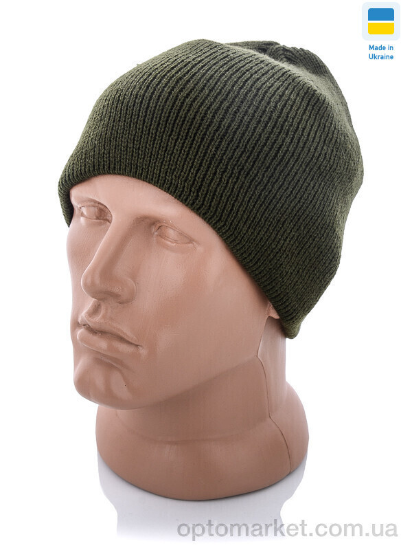 Купить Шапка чоловічі Шапка однотона хакі STARK хакі, фото 2
