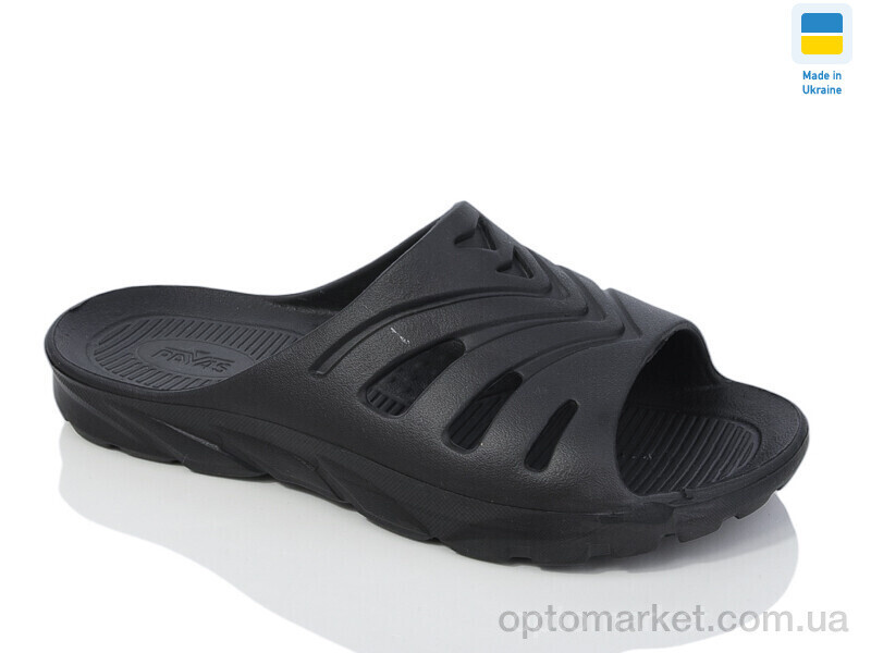 Купить Шльопанці чоловічі Сітроен черний Payas чорний, фото 2