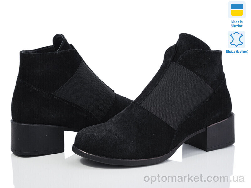 Купить Черевики жіночі Sofi Stails ІРЕН 3004 чорний замш Sofi Stails чорний, фото 2