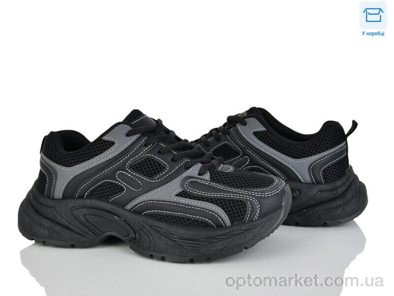 Купить Кросівки жіночі SSS15-1 Xifa чорний, фото 2