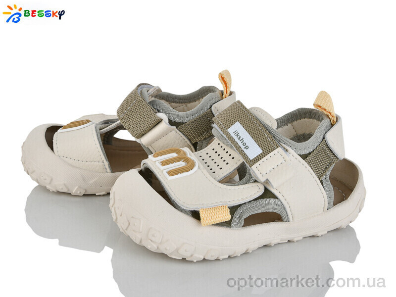 Купить Сандалі дитячі ST57-2 Bessky бежевий, фото 2