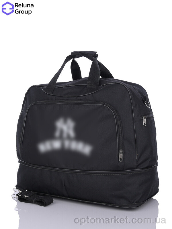 Купить Сумка унісекс SY004-5 black N.w York чорний, фото 4