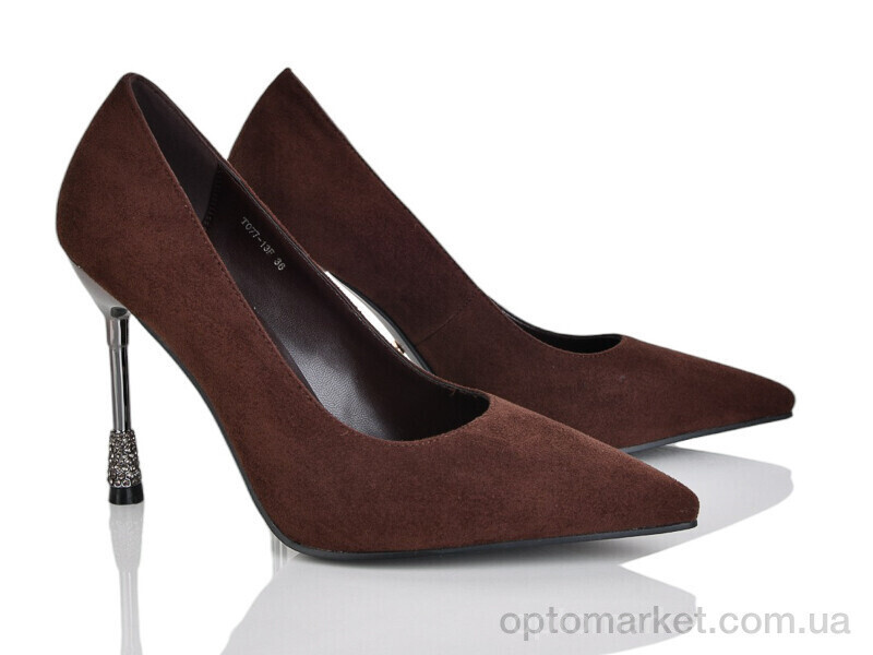 Купить Туфлі жіночі T077-13F Lino Marano коричневий, фото 2