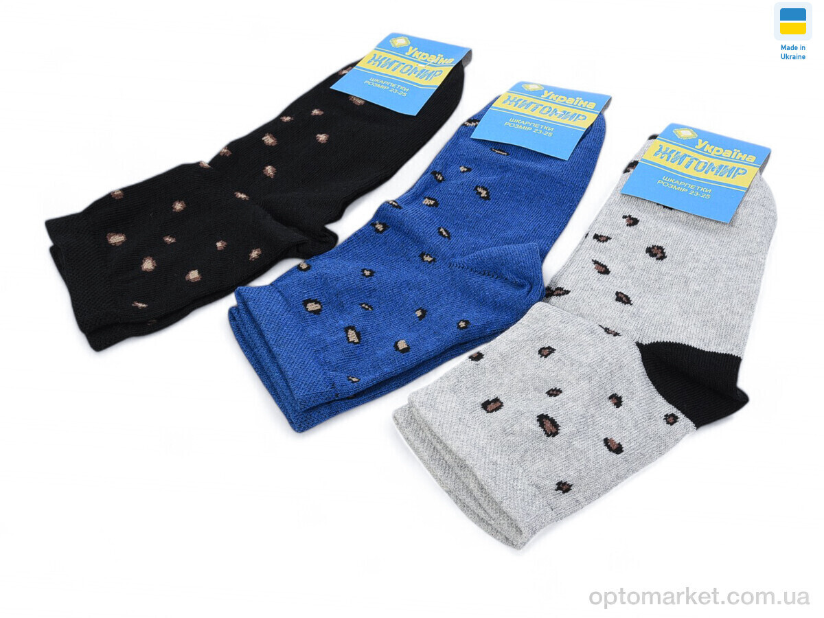 Купить Шкарпетки жіночі T169 mix Житомир мікс, фото 3