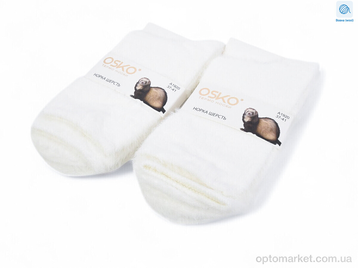 Купить Шкарпетки жіночі T206 white OSKO білий, фото 3