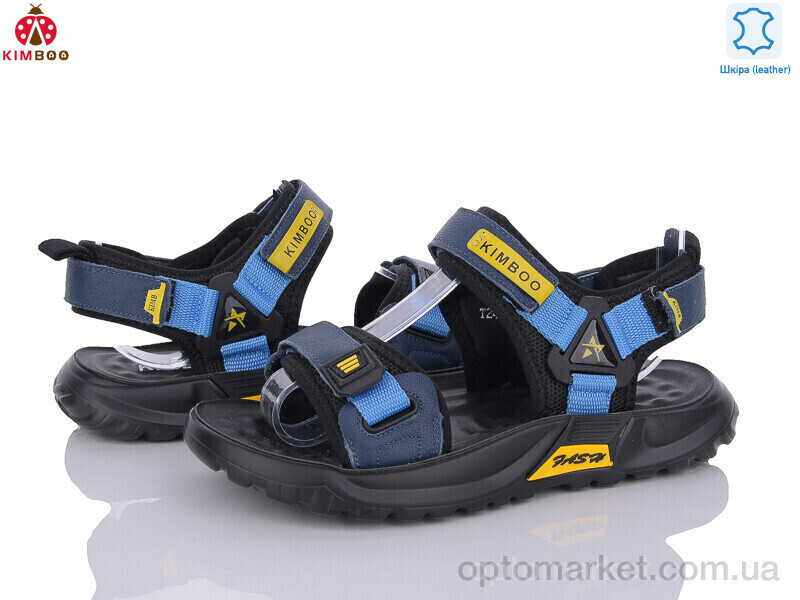 Купить Сандалі дитячі T2480-4B Kimbo-o синій, фото 2