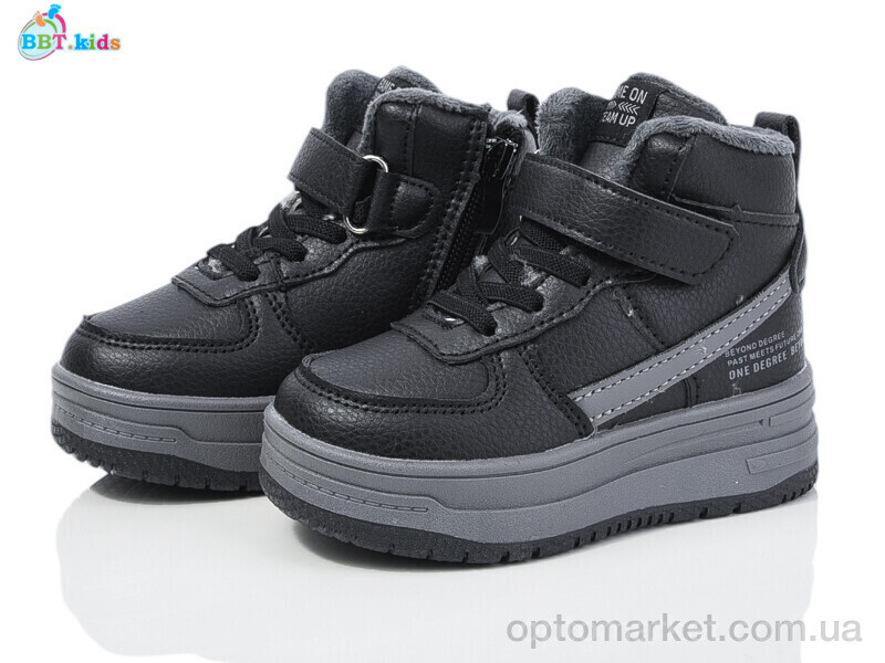 Купить Черевики дитячі T326-1-1 BBT чорний, фото 2