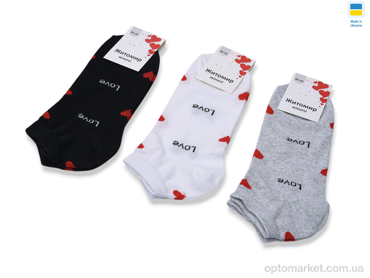 Купить Шкарпетки жіночі T342 mix Житомир мікс, фото 2