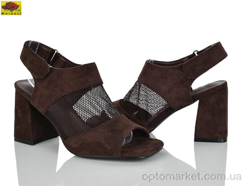 Купить Босоніжки жіночі T502-6 Mei De Li коричневий, фото 2