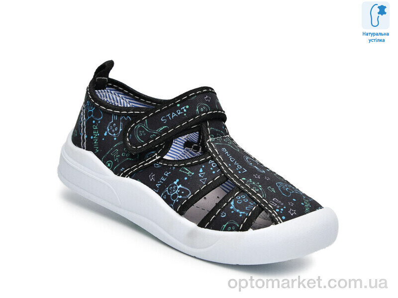 Купить Капці дитячі T51043C TOM.M чорний, фото 3