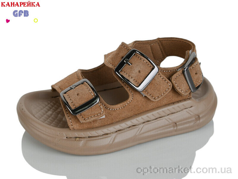 Купить Сандалі дитячі T62-3 GFB-Канарейка коричневий, фото 2