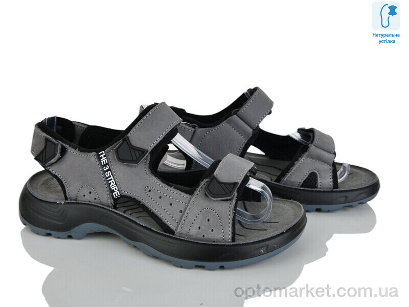 Купить Сандалі дитячі T63-4D Kimbo-o сірий, фото 2