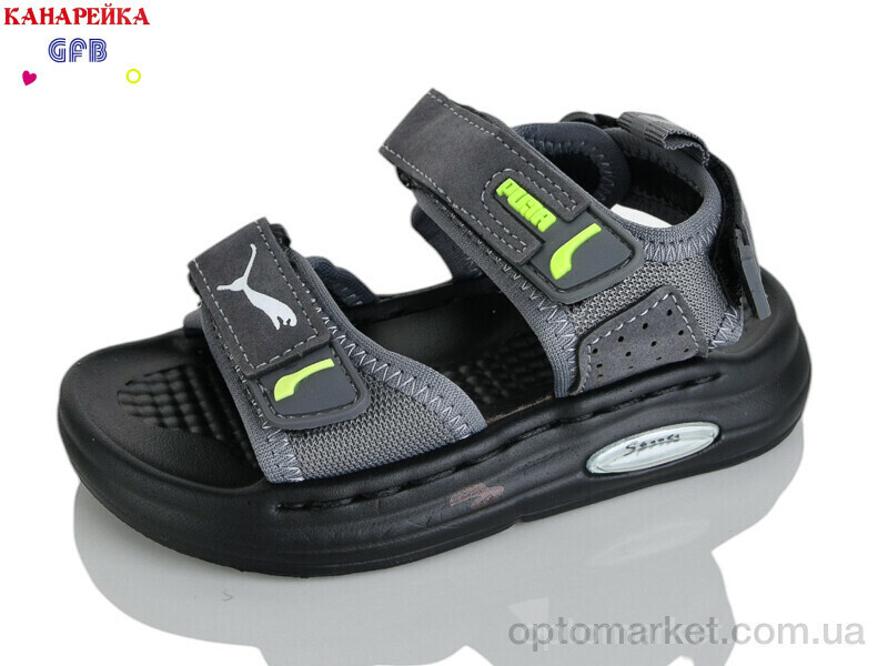 Купить Сандалі дитячі T66-3 GFB-Канарейка сірий, фото 2