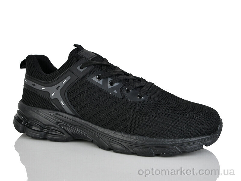 Купить Кросівки чоловічі T667-1 KMB чорний, фото 2