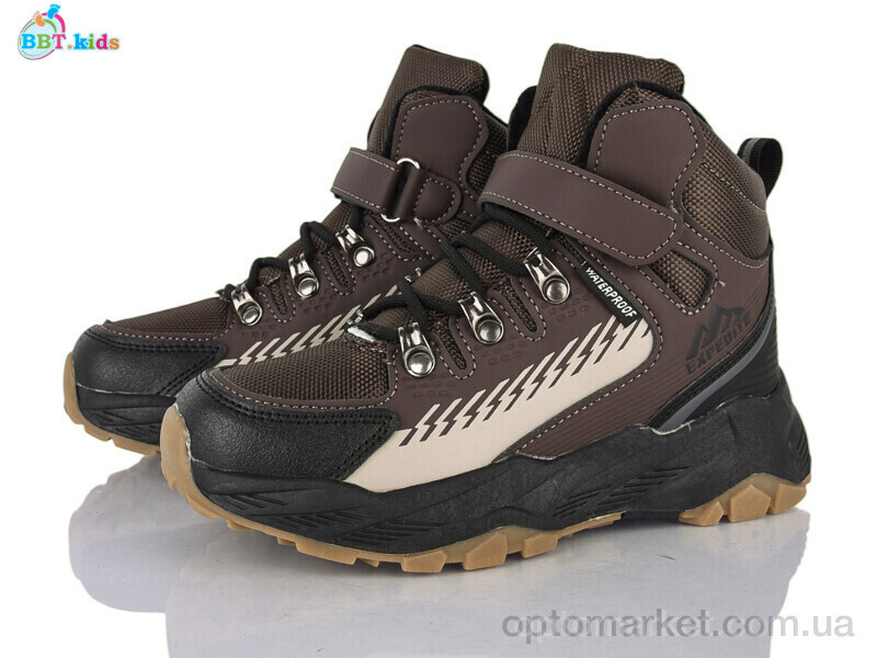 Купить Черевики дитячі T702-3-6 BBT коричневий, фото 2