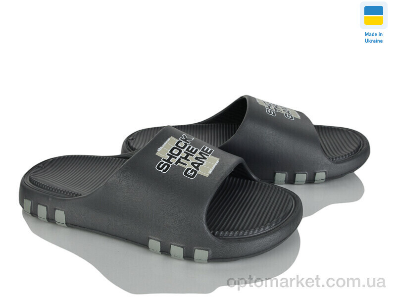 Купить Шльопанці дитячі T710 підл.графіт Gipanis сірий, фото 2