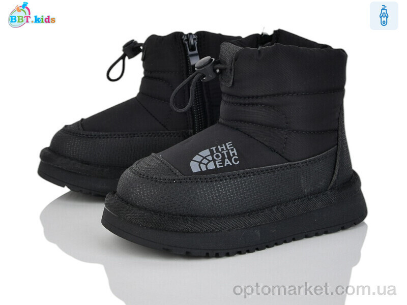 Купить Дутики дитячі T712-1-6 BBT kids чорний, фото 2