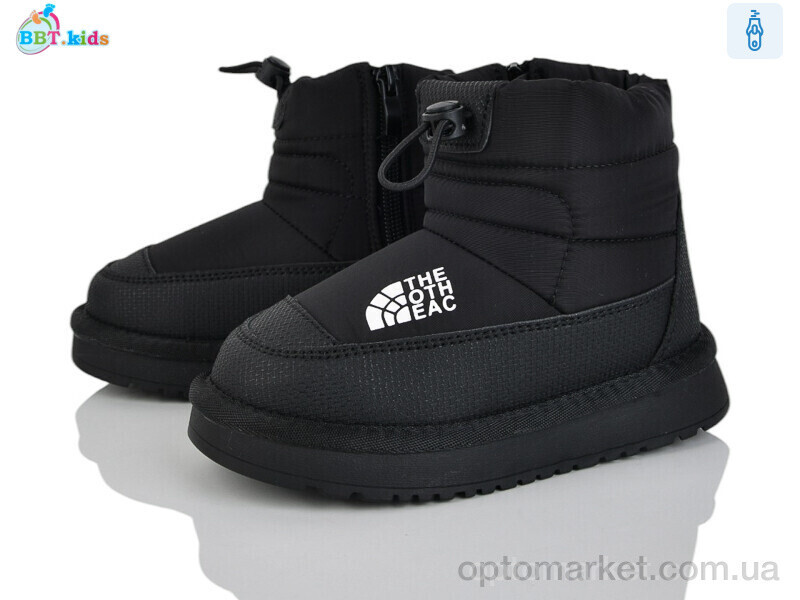 Купить Дутики дитячі T712-2-1 BBT kids чорний, фото 2