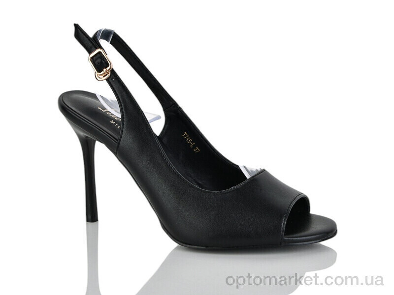 Купить Босоніжки жіночі T745-L Lino Marano чорний, фото 2