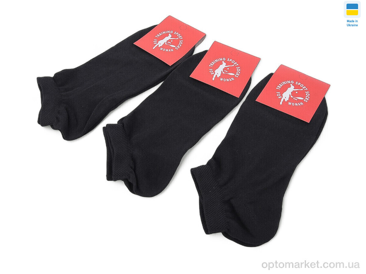 Купить Шкарпетки жіночі T80 black Sport чорний, фото 3