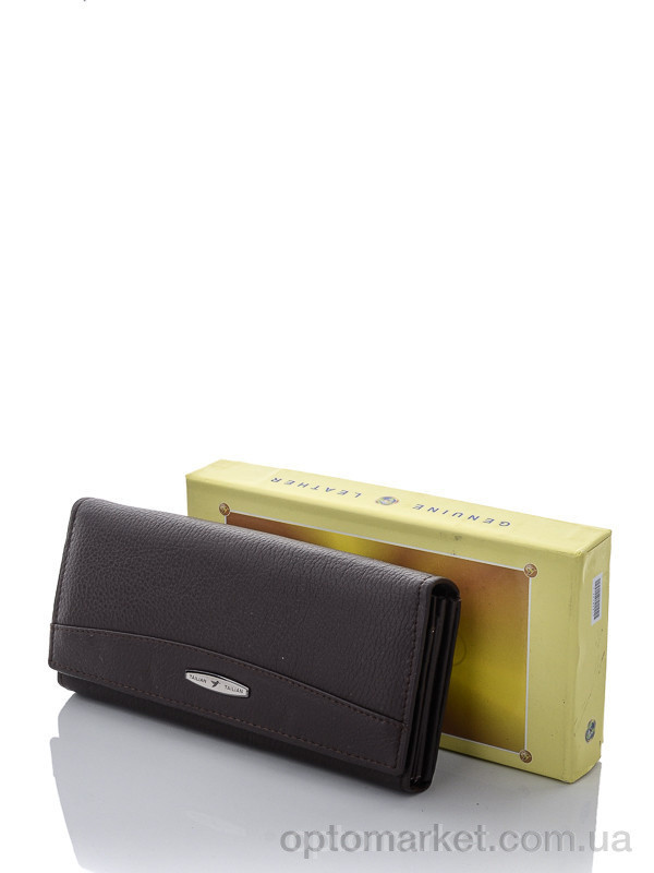 Купить Гаманець женский T806-3H09B puce Tailian коричневий, фото 4