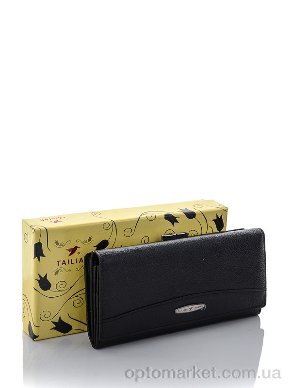Купить Гаманець женский T807-3H09B black Tailian чорний, фото 4