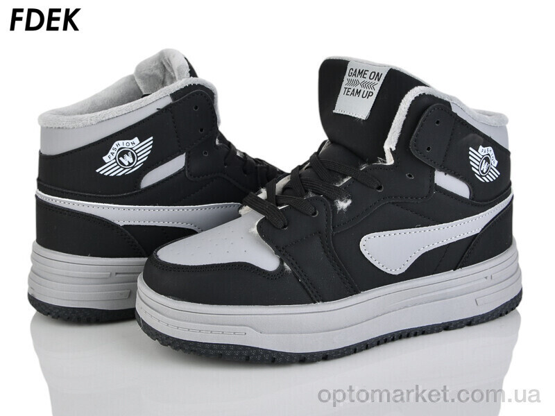 Купить Кросівки дитячі T9271-1 Fdek чорний, фото 2