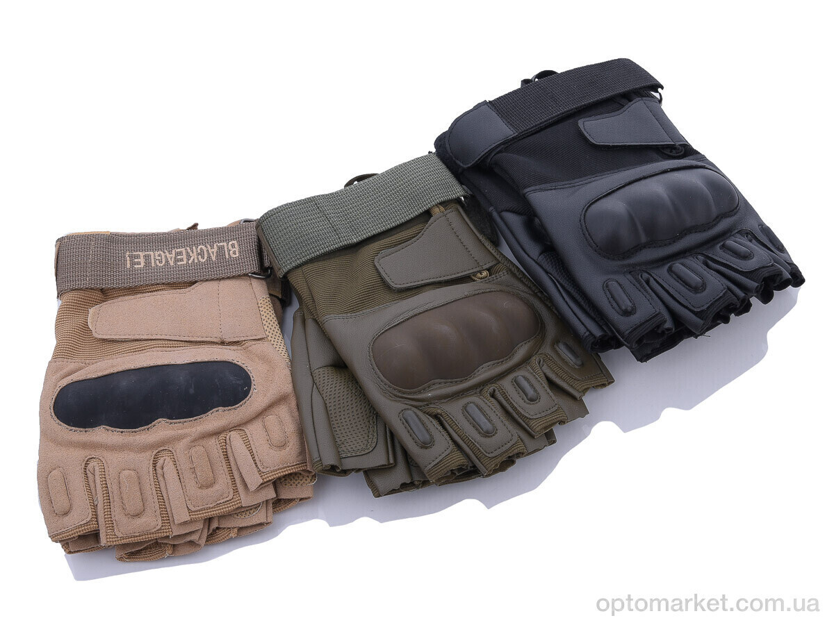 Купить Рукавички чоловічі Тактика без пальців 02 mix RuBi мікс, фото 3