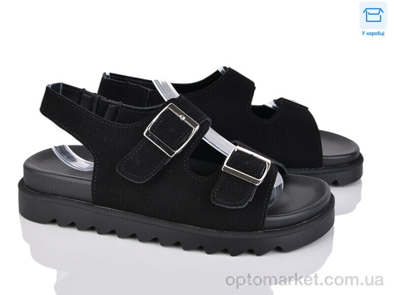 Купить Босоніжки жіночі TF02-1 L&M чорний, фото 2