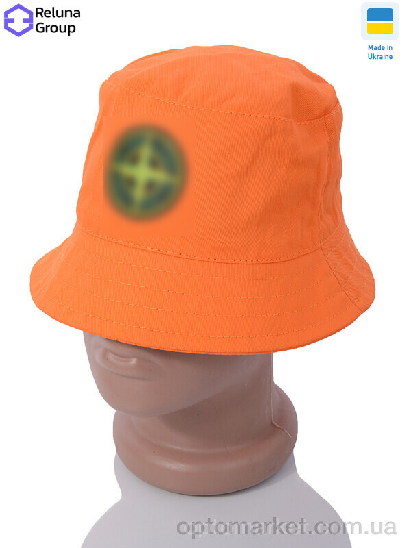 Купить Панама унісекс TN001-6 orange S.one Island помаранчевий, фото 3