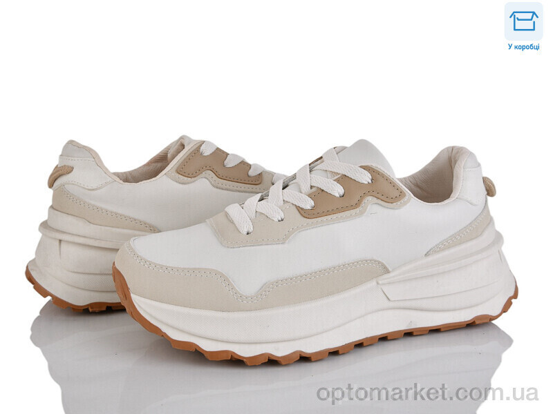 Купить Кросівки жіночі TO10-2 Панда бежевий, фото 2