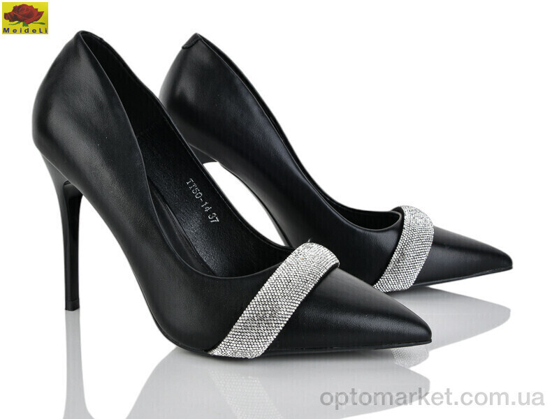 Купить Туфлі жіночі TT50-14 Mei De Li чорний, фото 2