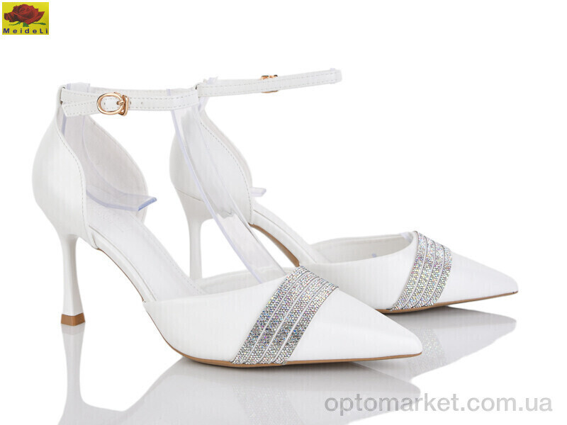 Купить Туфлі жіночі TT50-20 Mei De Li білий, фото 2