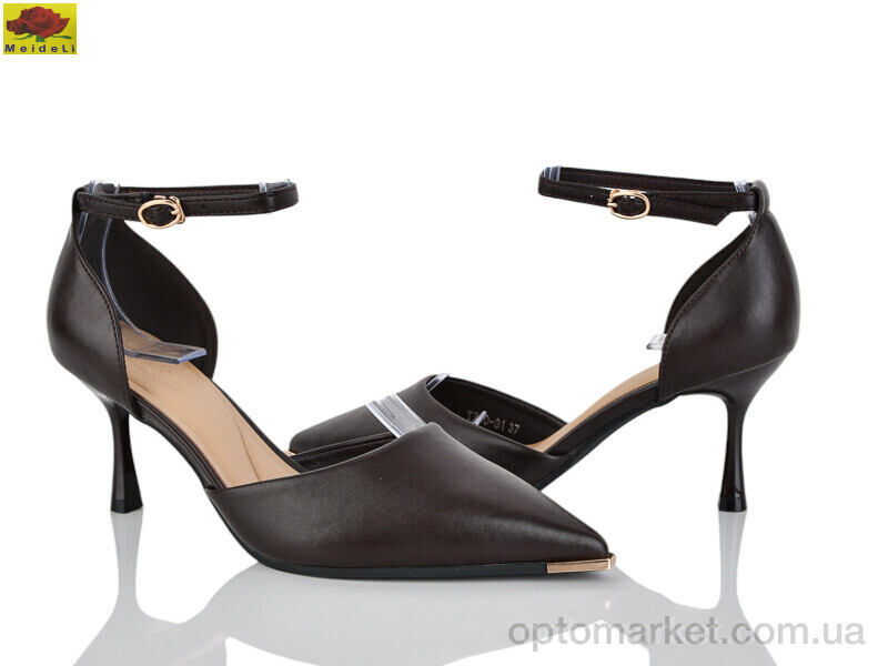 Купить Туфлі жіночі TT50-31 Mei De Li коричневий, фото 2