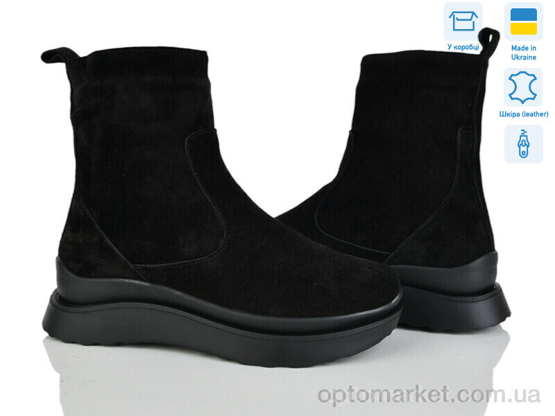 Купить Черевики жіночі Уляна ч.в.м. Golden Natali чорний, фото 2