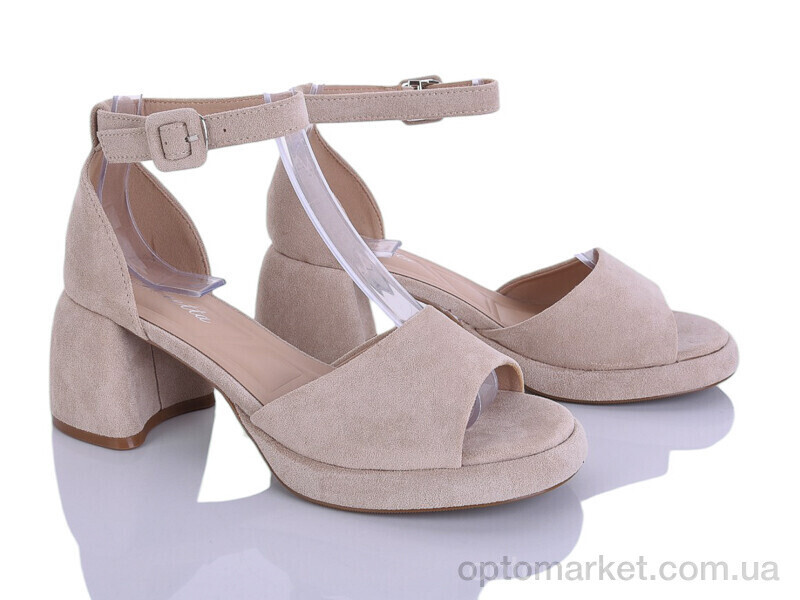 Купить Босоніжки жіночі V020-3 Loretta бежевий, фото 2
