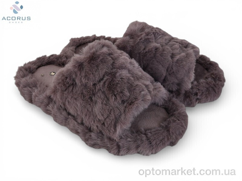 Купить Капці чоловічі V2 brown Acorus коричневий, фото 2