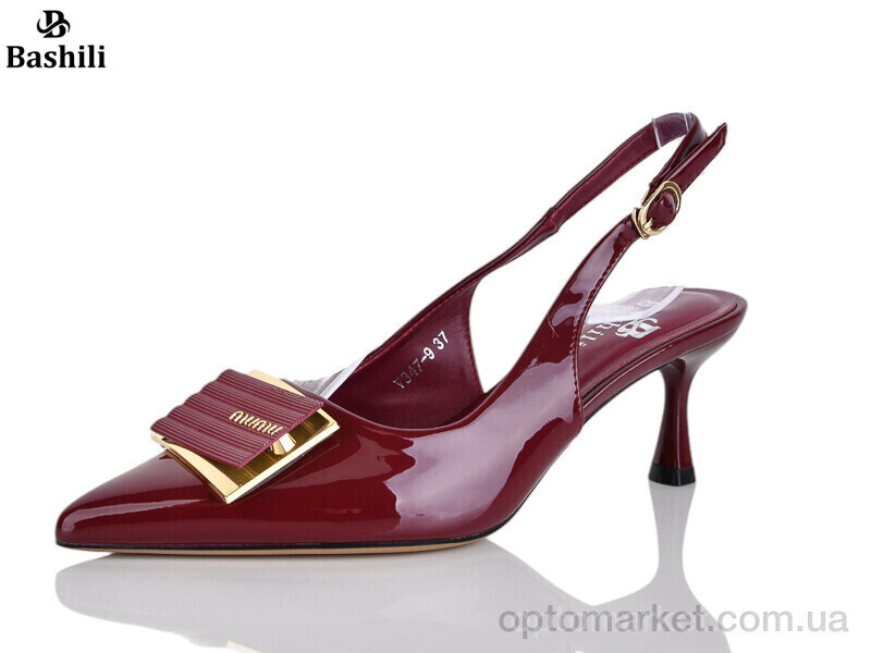 Купить Туфлі жіночі V347-9 Башили бордовий, фото 2