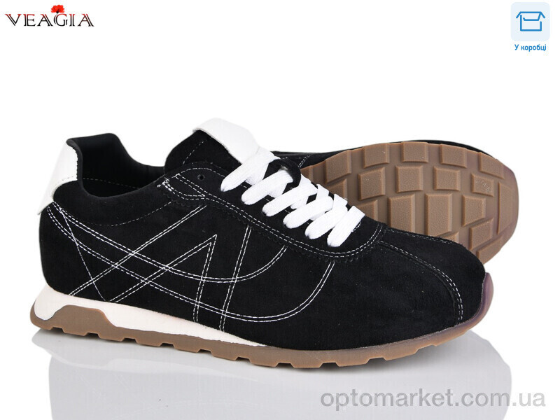 Купить Кросівки жіночі V3531 FAN чорний, фото 2