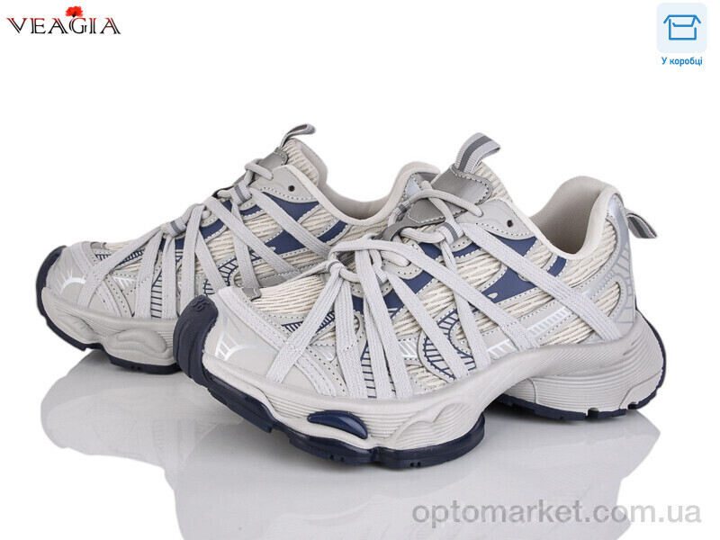 Купить Кросівки жіночі V3600-3 FAN сірий, фото 2