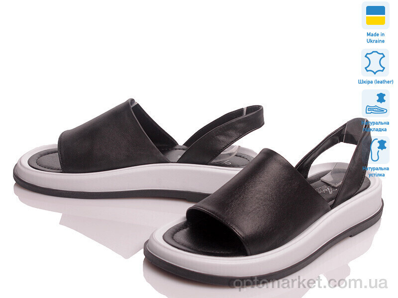 Купить Босоніжки жіночі VARTAN 1373 чорний VARTAN чорний, фото 2