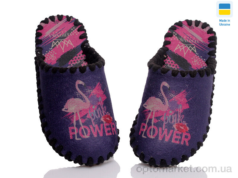 Купить Капці жіночі Veronika&Capri V-VCF-1 Veronika&Capri фіолетовий, фото 4