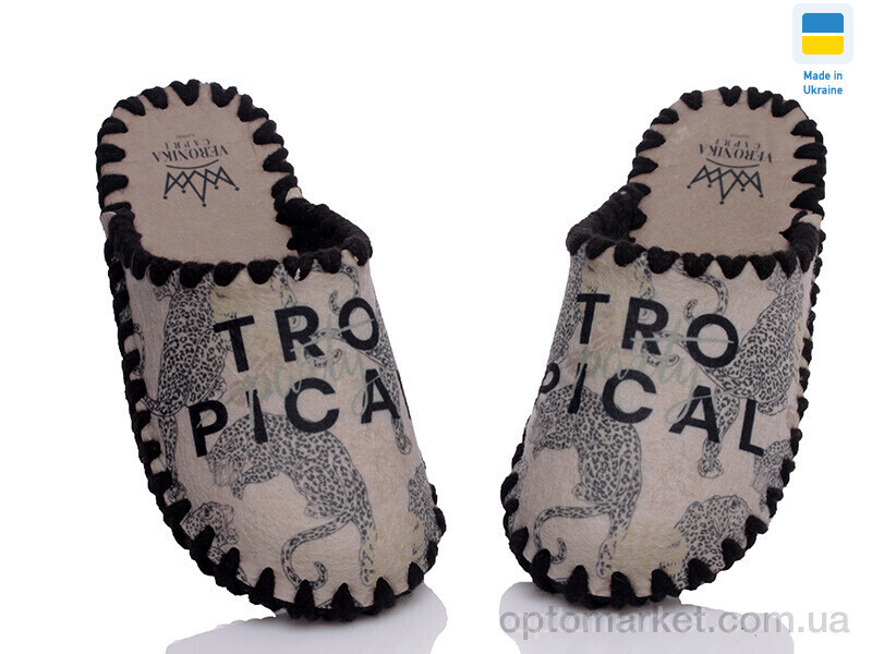 Купить Капці жіночі Veronika&Capri V-VCF-4 Veronika&Capri бежевий, фото 4