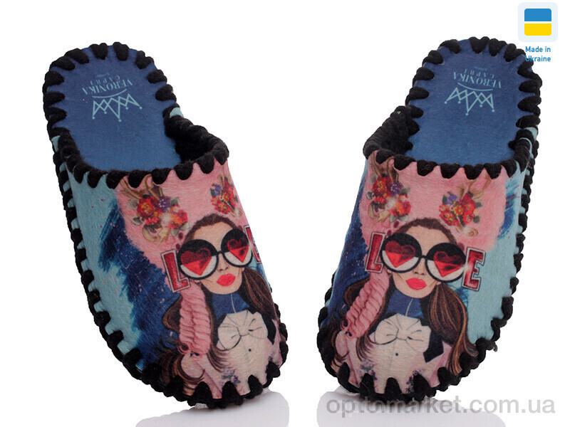 Купить Капці жіночі Veronika&Capri V-VCF-7 Veronika&Capri синій, фото 4