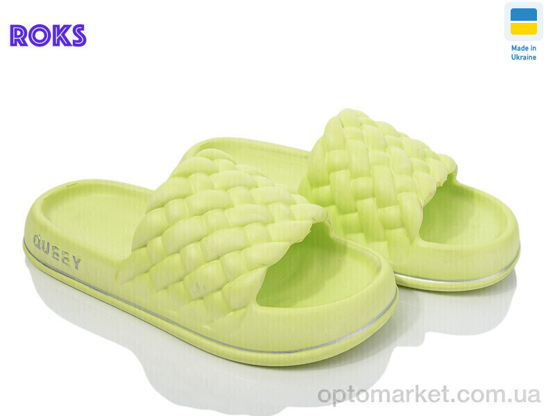 Купить Шльопанці жіночі Verta 2001 салатовий Verta зелений, фото 2