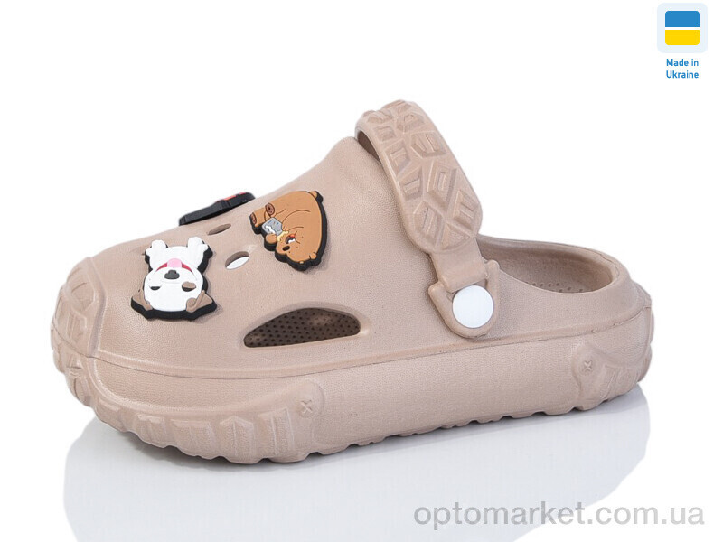 Купить Крокси дитячі Верта Д 3001 мокко Verta бежевий, фото 2