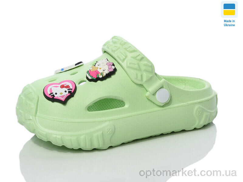 Купить Крокси дитячі Верта Д3001 салатовий Verta зелений, фото 2