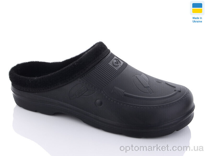 Купить Капці чоловічі Верта сабо М чорний ВМ33 Verta чорний, фото 2