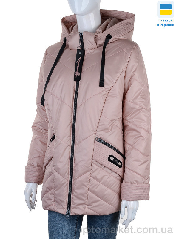 Купить Куртка жіночі Весна 1 рожевий Divo рожевий, фото 4