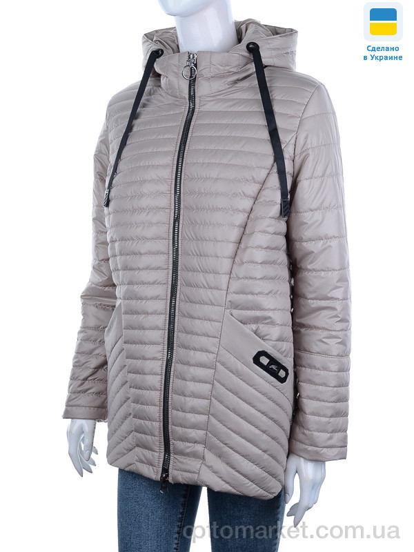 Купить Куртка жіночі Весна2 бежевий Divo бежевий, фото 4